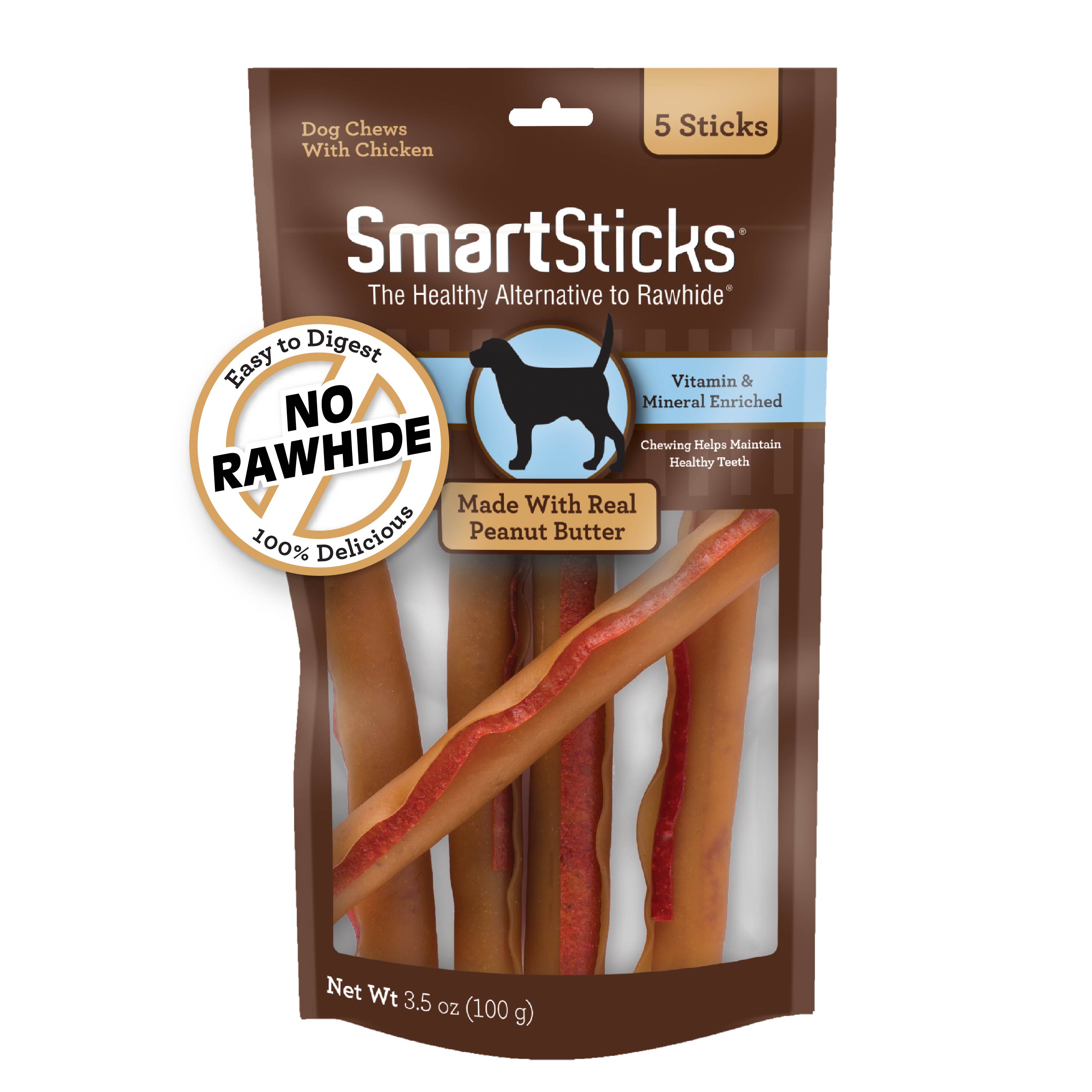 SmartBones SmartSticks With Real Peanut Butter Multi Count